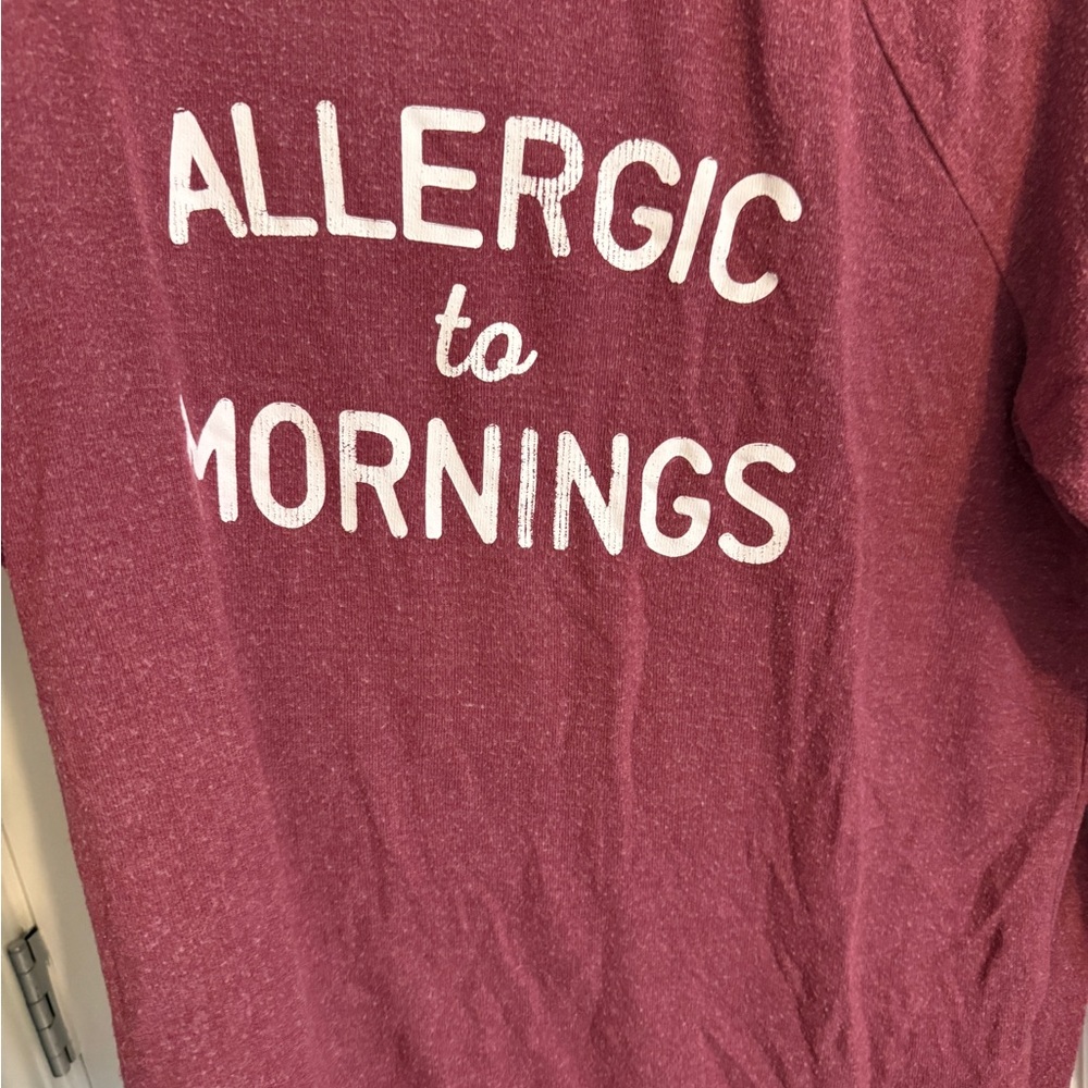 Grayson Threads Burgundy Pajama Shirt